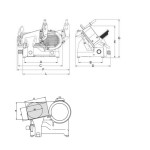 Αλλαντομηχανή Λεπίδα 370mm RAFFAELLO 370 EVO TOP SRM-RAFFAELLO 370 EVO TOP